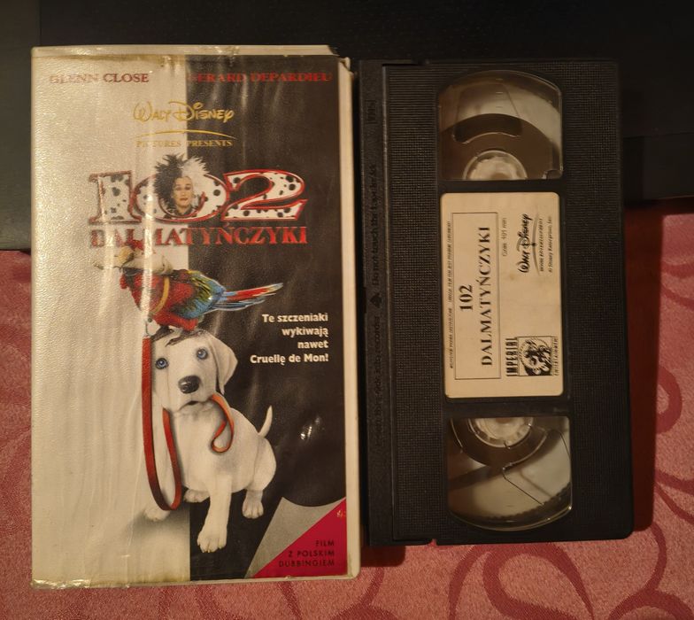Disney 102 dalmatyńczyki VHS