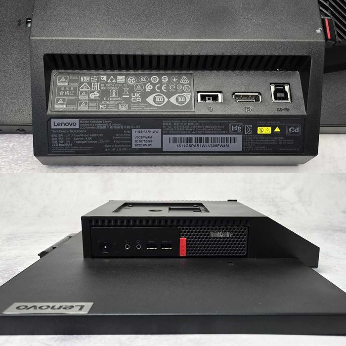 Моноблок 21.5" Lenovo TiO A20TIO22 1920х1080 IPS i5-7400T 16/256 75Hz