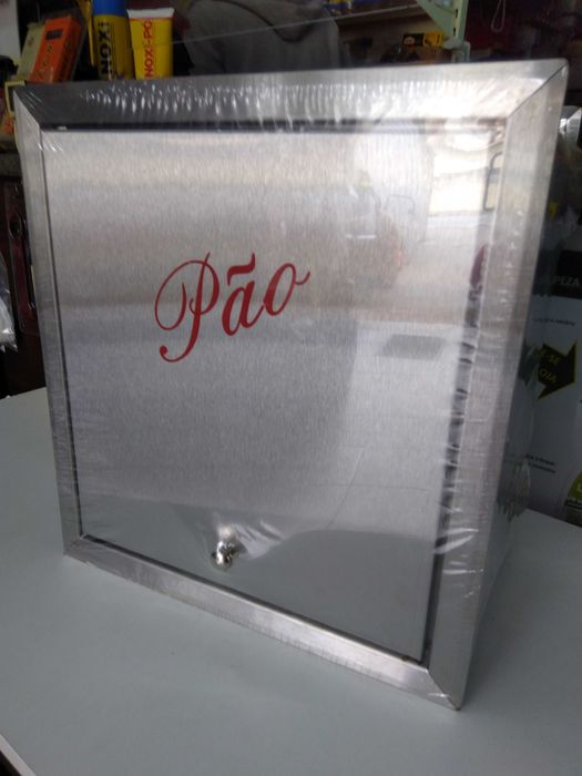 caixa de pão extensível inox