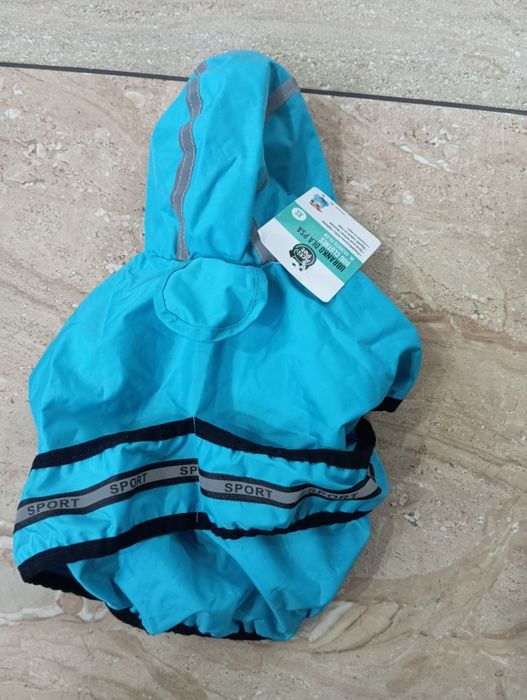 Kurtka przeciwdeszczowa dla psa XS
