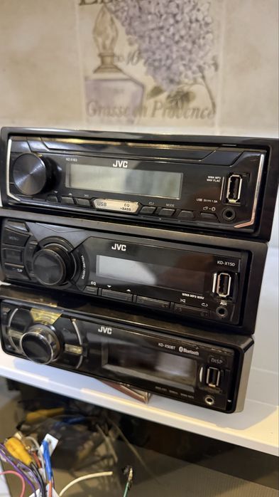 Автомагнитафон JVC kf-x50bt/kd-x163