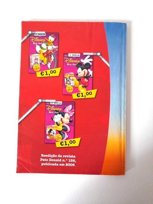 Livro Revista BD Disney Pato Donald Número 136 Coleção Antiga Vintage