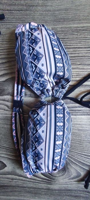 Купальник бандо р. 32 XS етно орнамент