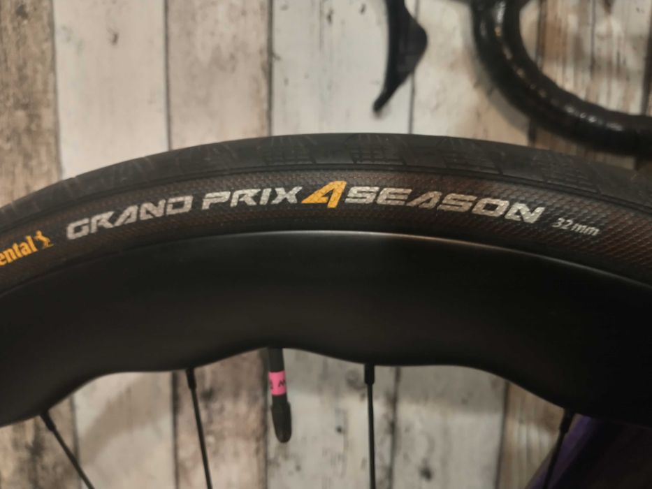 Rower szosowy karbonowy, roz. 49, Shimano 105 r7100 2x12, hydraulika