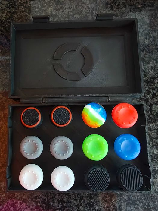 Caixa para thumb grips nintendo switch Legion go