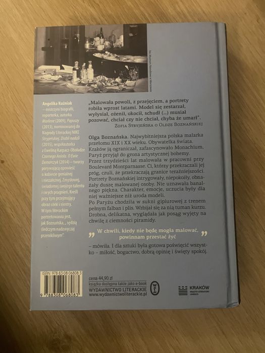 Boznańska Non finito Angelika Kuźniak