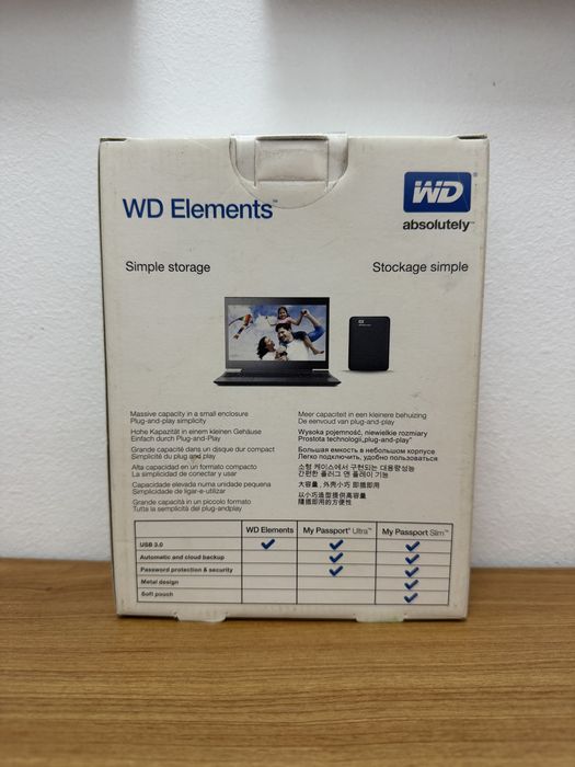Disco Externo WD Elements 500GB NOVO