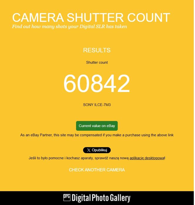 Sony A7 III + obiektyw 28-70 + filtr CPL + Hard case 60k zdjęć