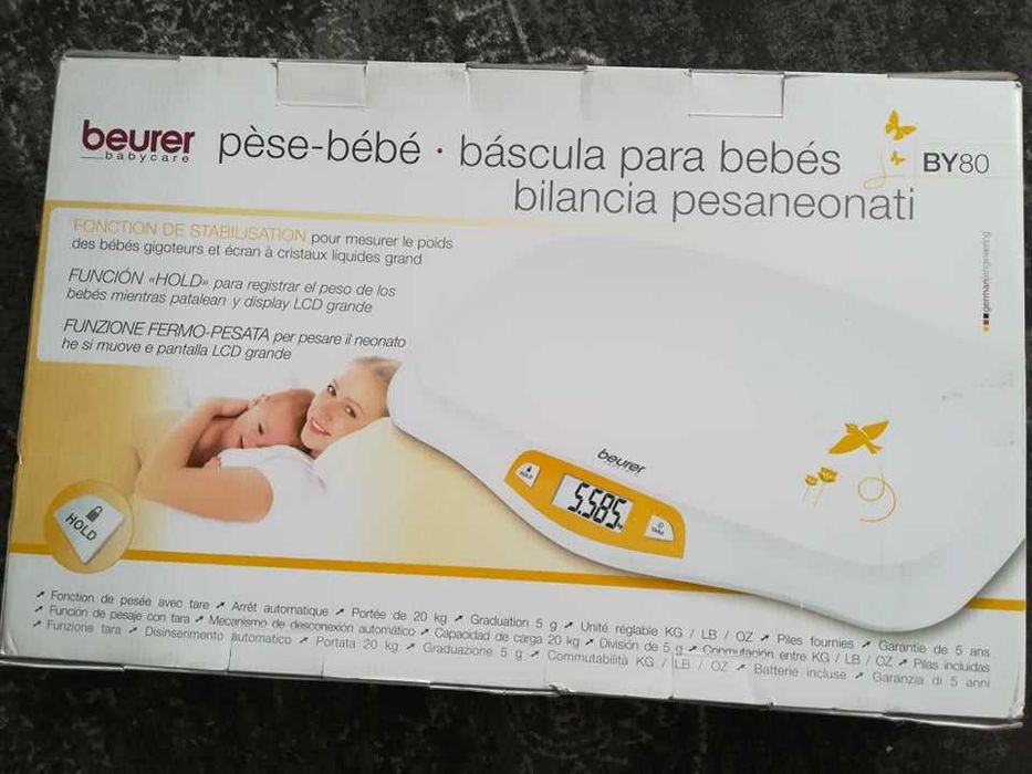 Balança Beuer BY80 + Marsúpio Chicco