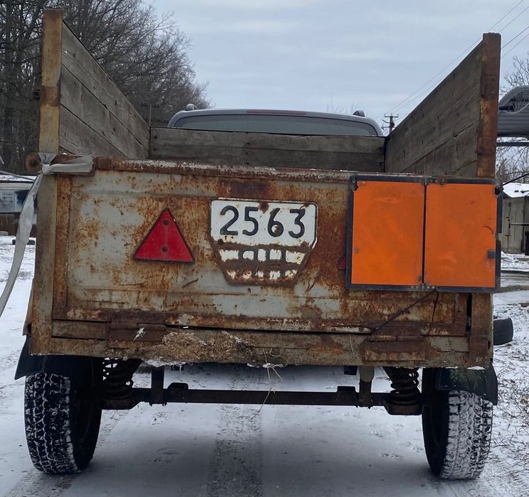 Прицеп - КРЕПЫШ - 2000х1200х800 - Q-около 1000 кг - А-26-МРІЯ - легковой