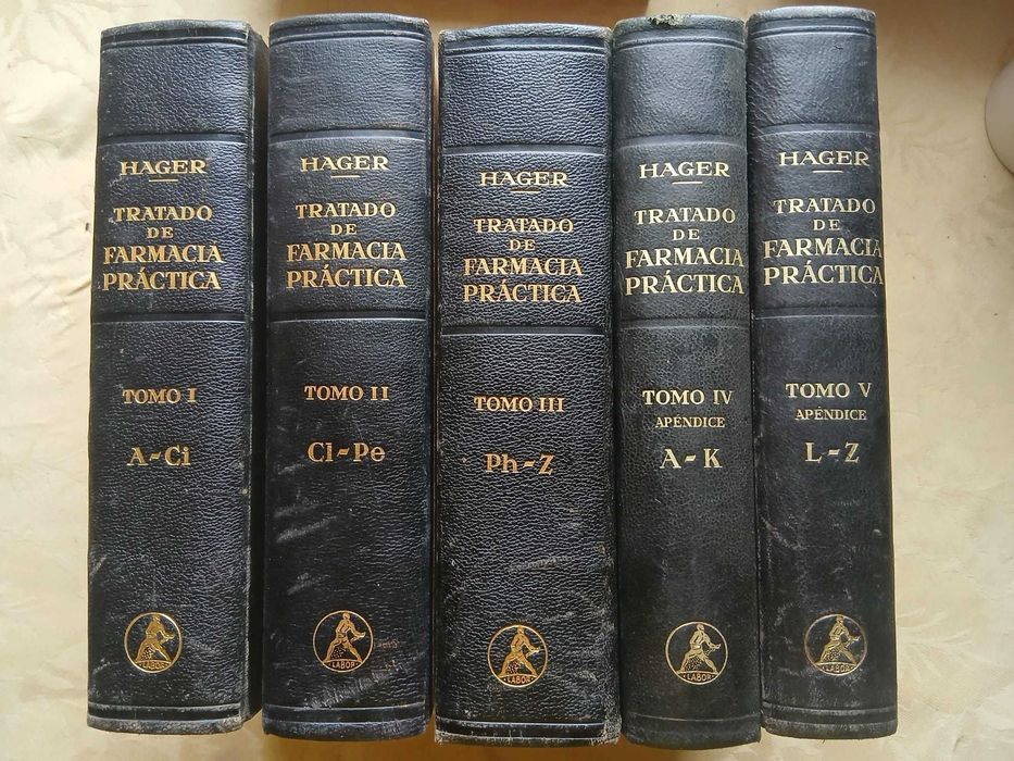 Hager, Tractado de Farmacia PRactica (5 Vol)