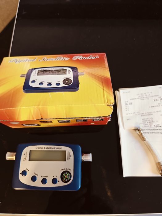 Digital satellite finder