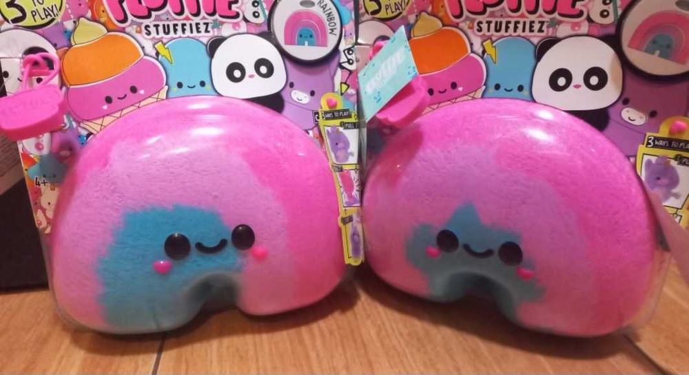 Fluffie Stuffiez Smal стакан, мавпа, веселка, єдиноріг, панда, овечка