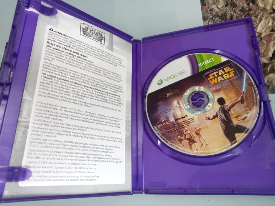 Xbox 360 nowa gra Kinect Star Wars super zabawa polecam na prezent
