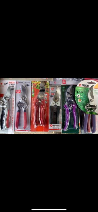 Секатор сучкоріз ножиці садові для обрізання гілок intertool сучкорез