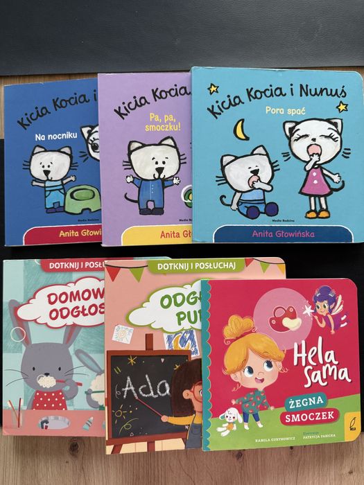Zestaw ksiazeczek dla dziecka Hela, Kicia Kocia odglosy