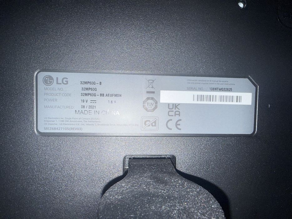 Monitor LG Full HD 32MP60G-B