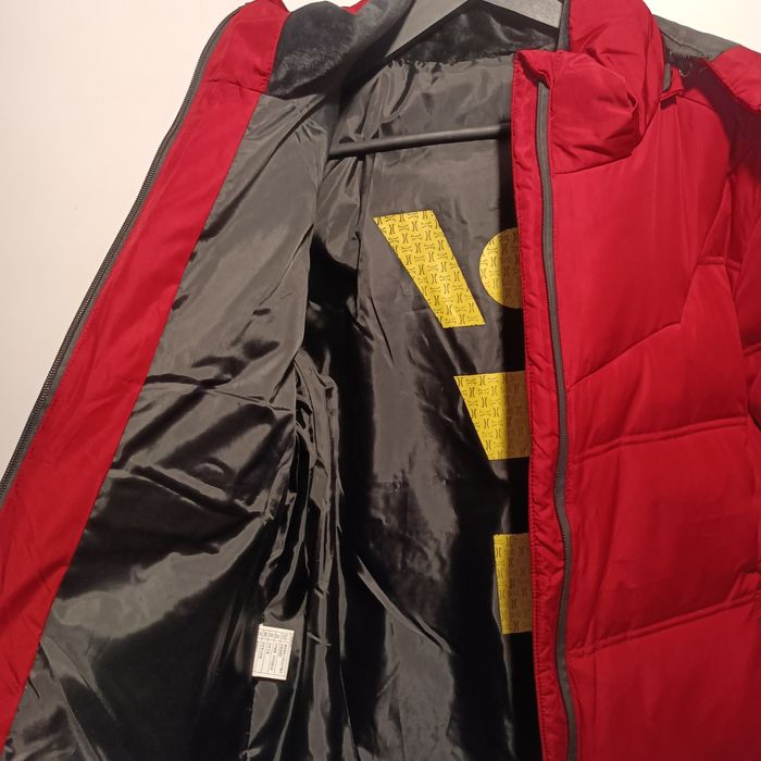 Kurtka zimowa męska z kapturem