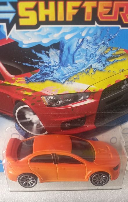 Mitsubishi lancer evolution hot wheels colour shifters