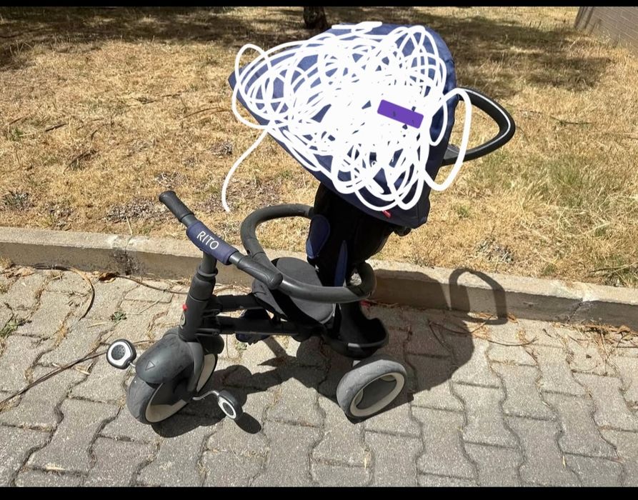 Vendo triciclo cizento