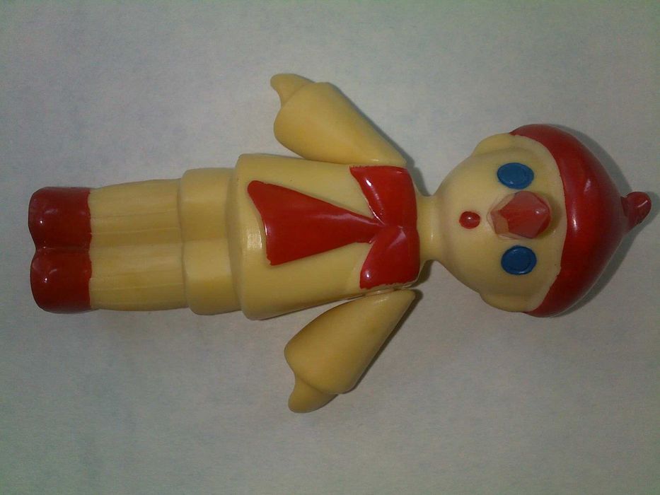 Новая детская игрушка ссср карандаш из серии весёлые человечки