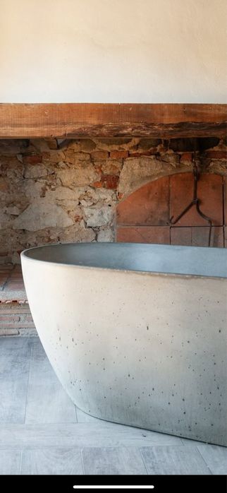 Banheira cimento Sira Duna