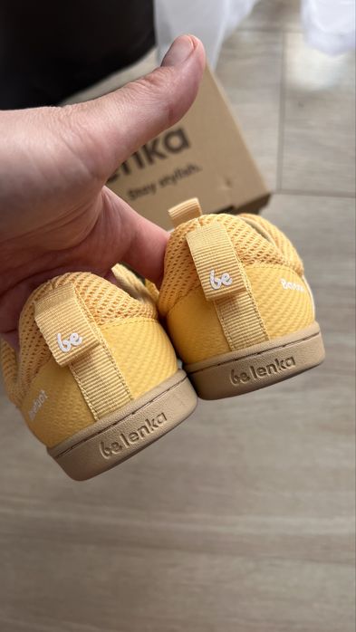 Buty barefoot Be Lenka Bounty Kids 30 żółte