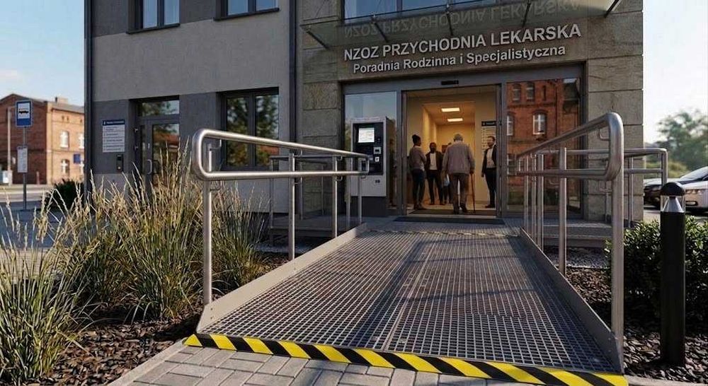 Podjazdy dla niepełnosprawnych