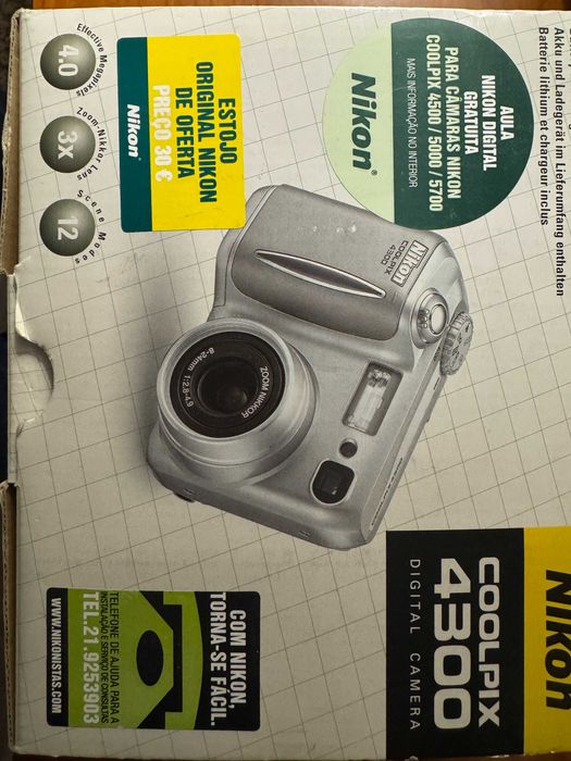 Máquina Fotográfica NIKON Coolpix 4300 DIGITAL - Colecionadores