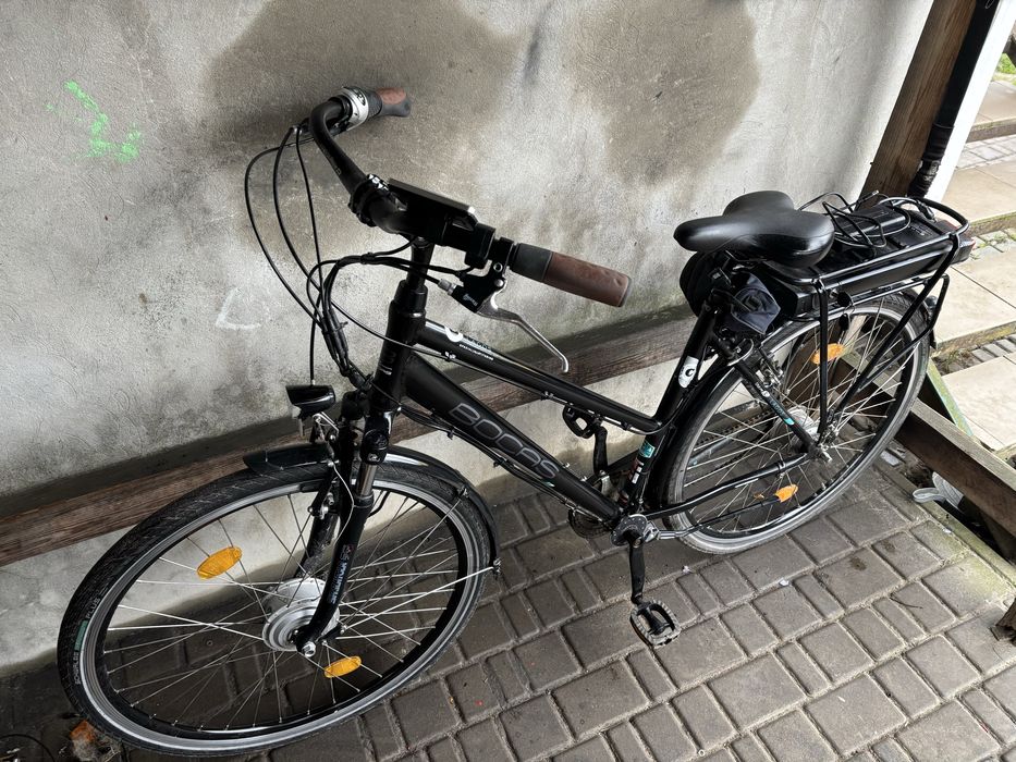 Електро велосипед Электро велосипед BOCAS как Новый Газ Ручка Комплект