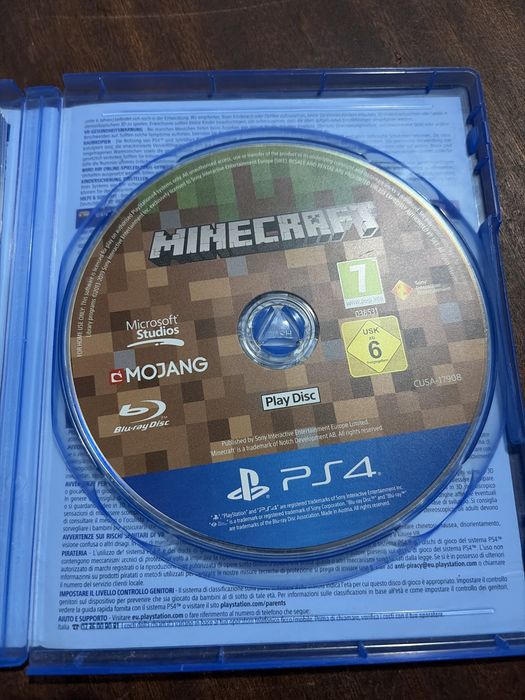 Minecreft ps4 usado