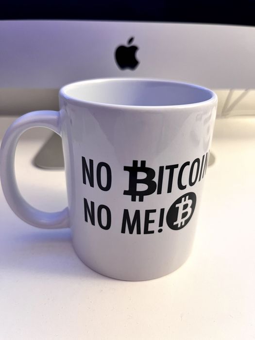 No Bitcoin, No Me – kubek, który nie akceptuje fiata