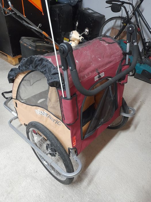 Vendo reboque  de bicicleta para transporte  de crianças