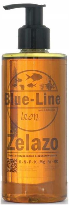 Blue-Line Żelazo 250ml nawóz do akwarium, ŹRÓDŁO ŻELAZA
