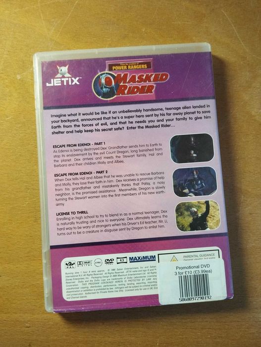 DVD Masked Rider: Volume 1 - Jetix