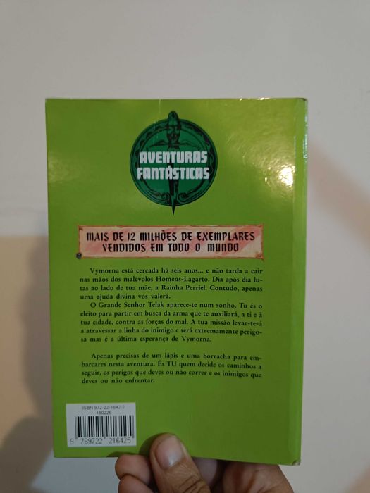 Livro Aventuras Fantásticas nº26 A ARMA TELAK