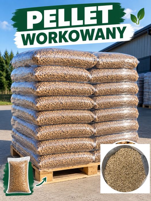 Pellet workowany!! Dostawa ! OD RĘKI!