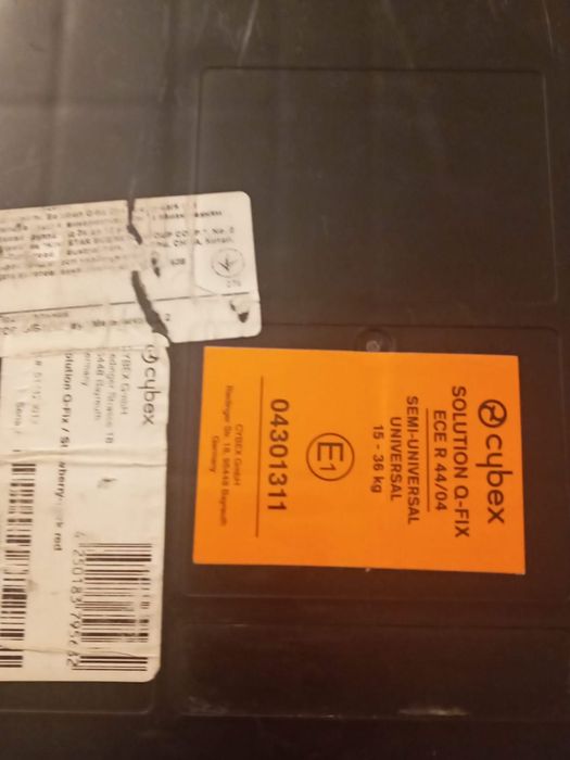 Автокрісло Cybex solutions Q-fix 15-36kg