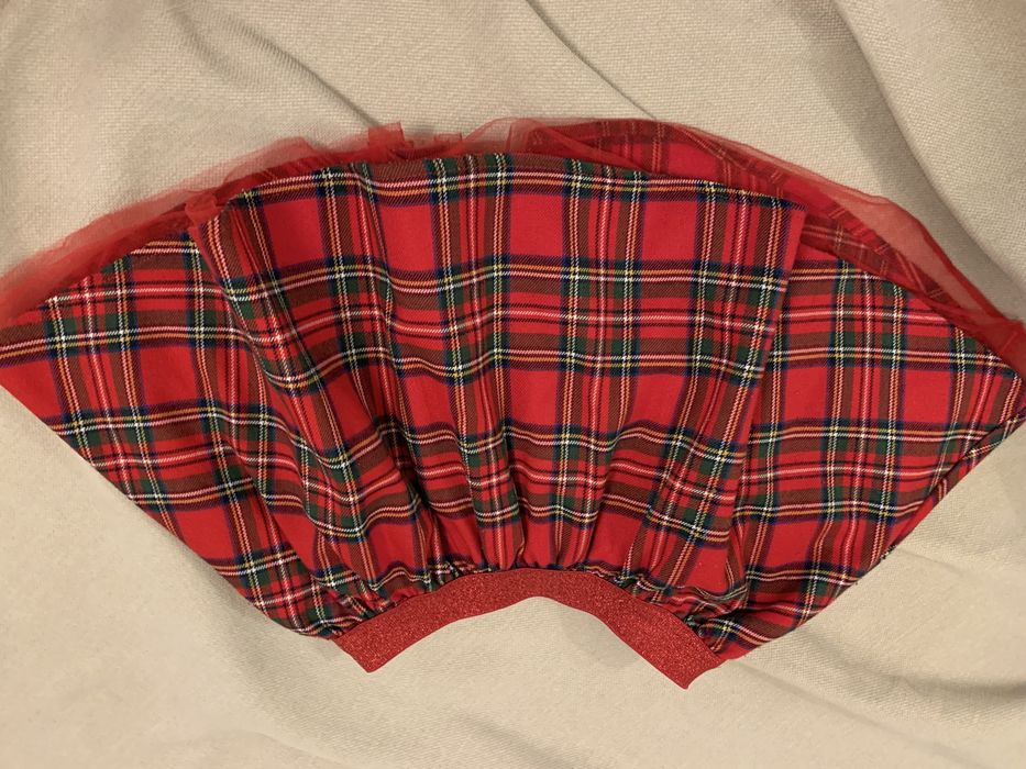 Christmas Plaid Skirt