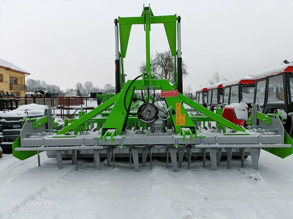 Brona wirnikowa wirowa aktywna Bomet Orion wał hydropak AGROSTAL