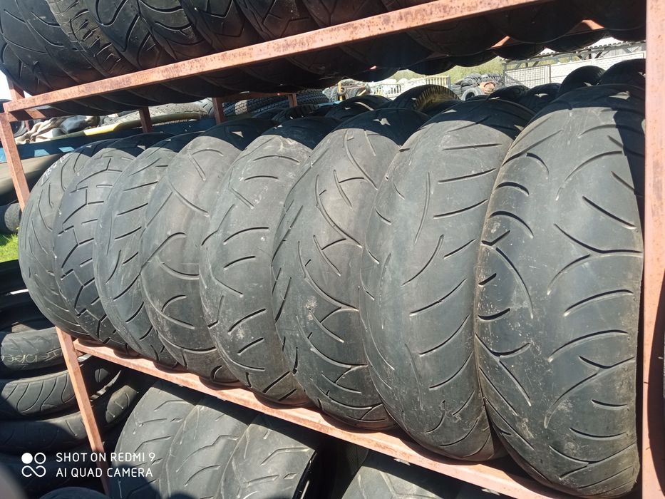 180/55R17 opony używane do motocykli