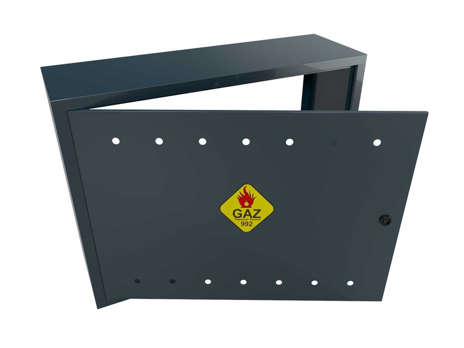 Szafka gazowa 80x60x25 / SKRZYNKA GAZ - RÓŻNE WYMIARY