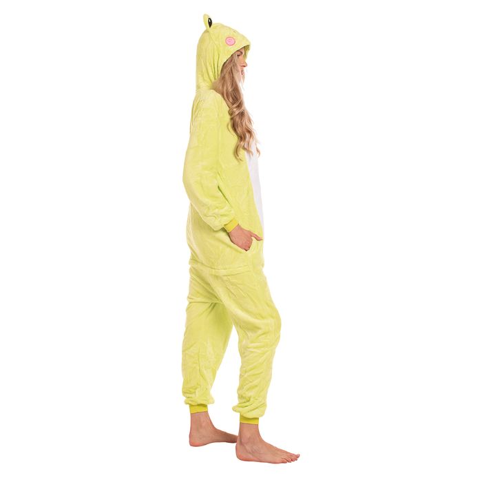 Piżama Damska Kigurumi Onesie Kostium Żaba Zielona 145-155 cm S