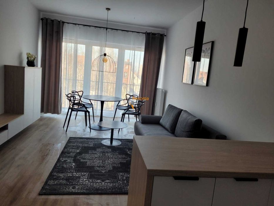 Apartament 2 pokojowy z miejscem postojowym w hali garażowej do wynajęcia ul. Moniuszki