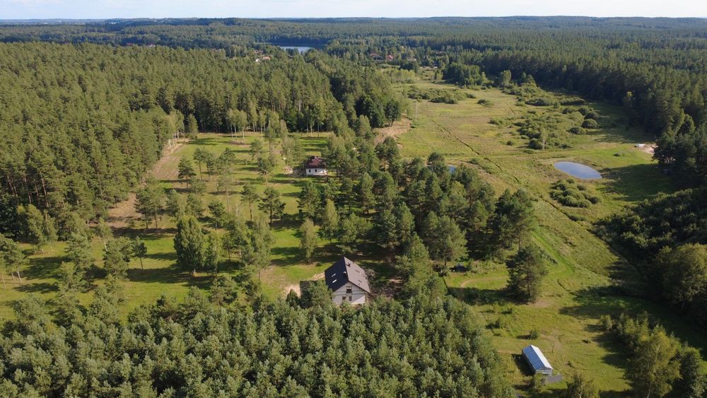 Działka na Mazurach z wydanymi warunkami zabudowy - Więcej