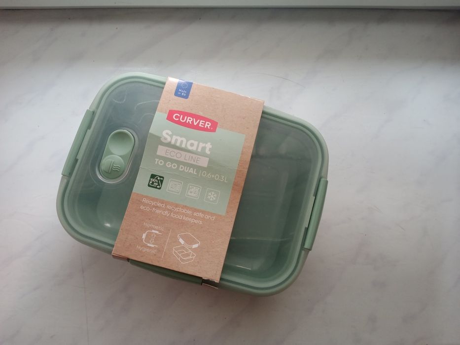 Nowa śniadaniówka z przegródką do szkoły pracy mikrofalówki