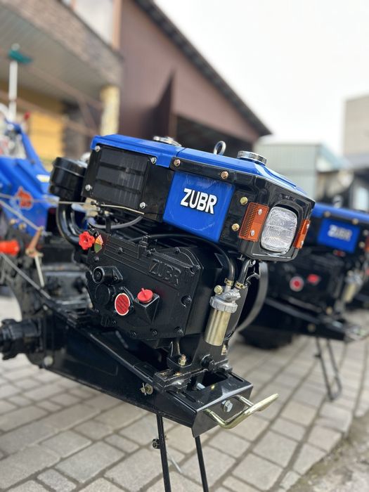 Мотоблок Зубр 8 з фрезою, Найкраща ціна, Безкоштовна доставка,Гарантія