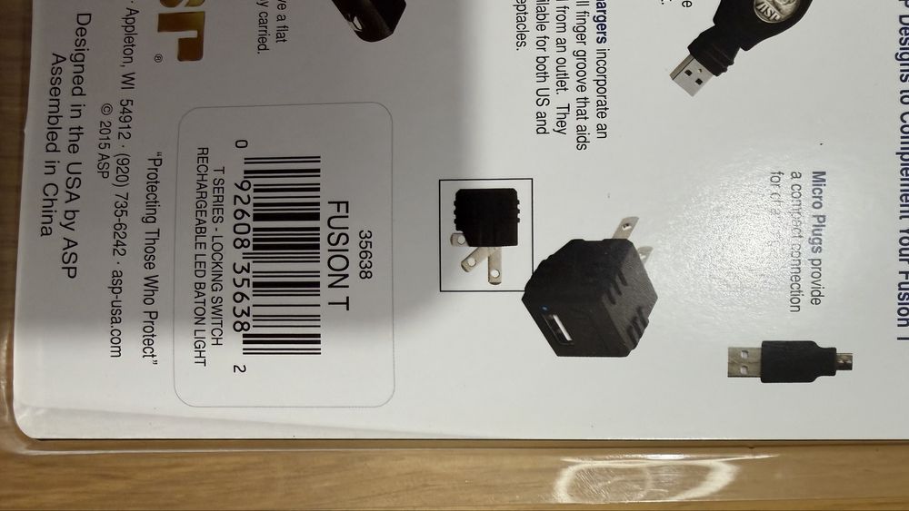 ASP Fusion T Flashlight LED