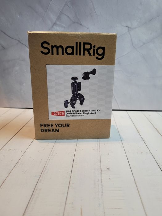 SmallRig 3757B clamp uchwyt krab + magic arm ballhead