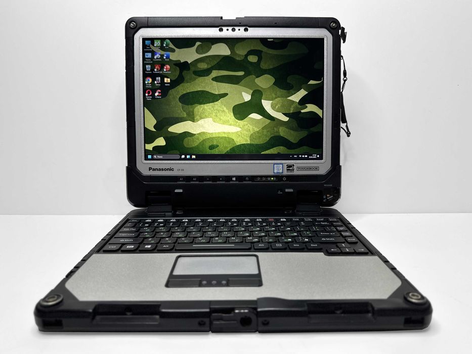 Захищений Panasonic Toughbook CF-33 MK2, Core i5-7300U, 16Gb, 256Gb, 2K IPS 2160x1440, 2 АКБ, ноутбук планшет трансформер